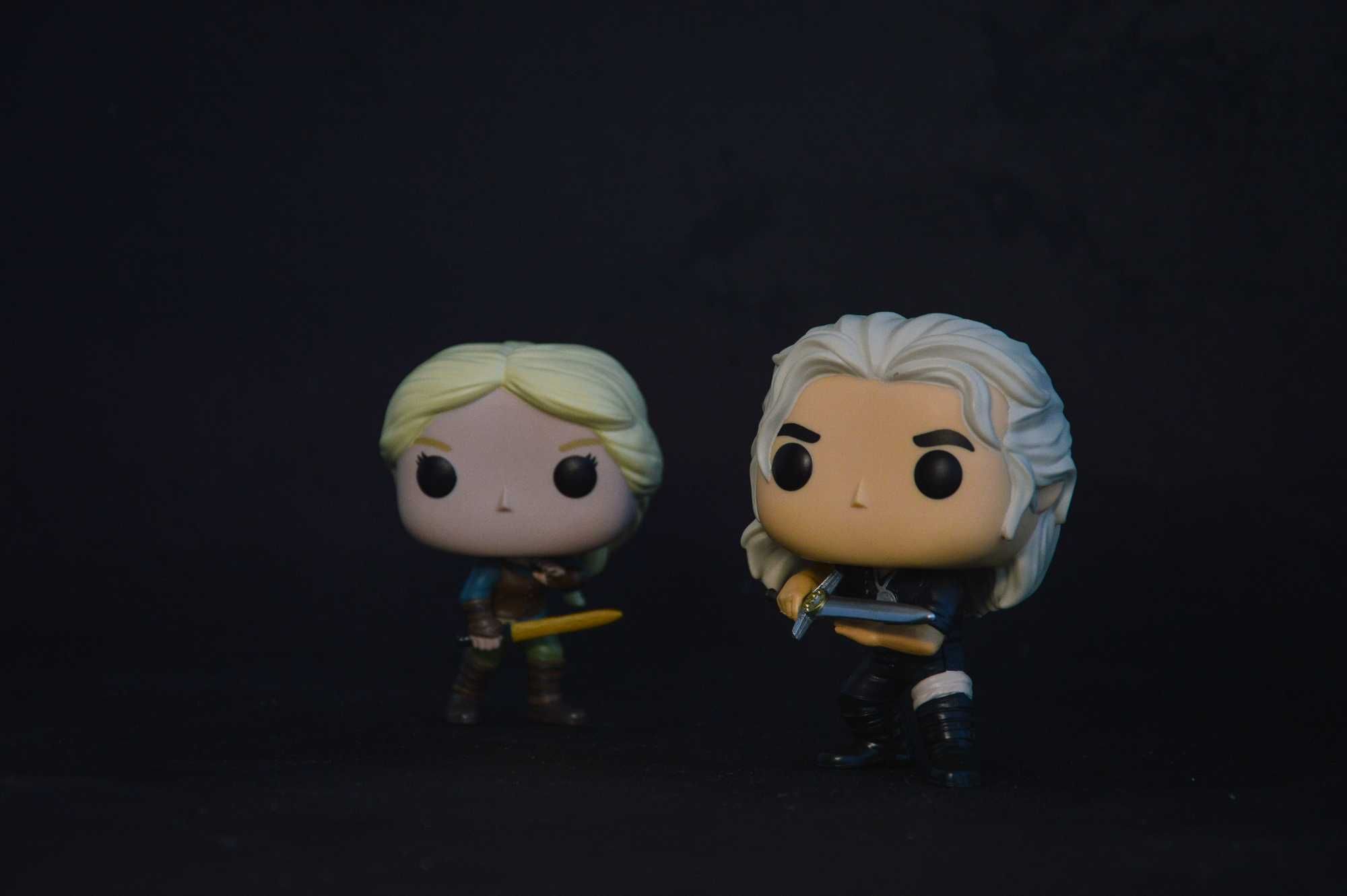 Фігурки Funko POP! Ciri , Geralt / Фанко ПОП Відьмак - Цирі, Геральт