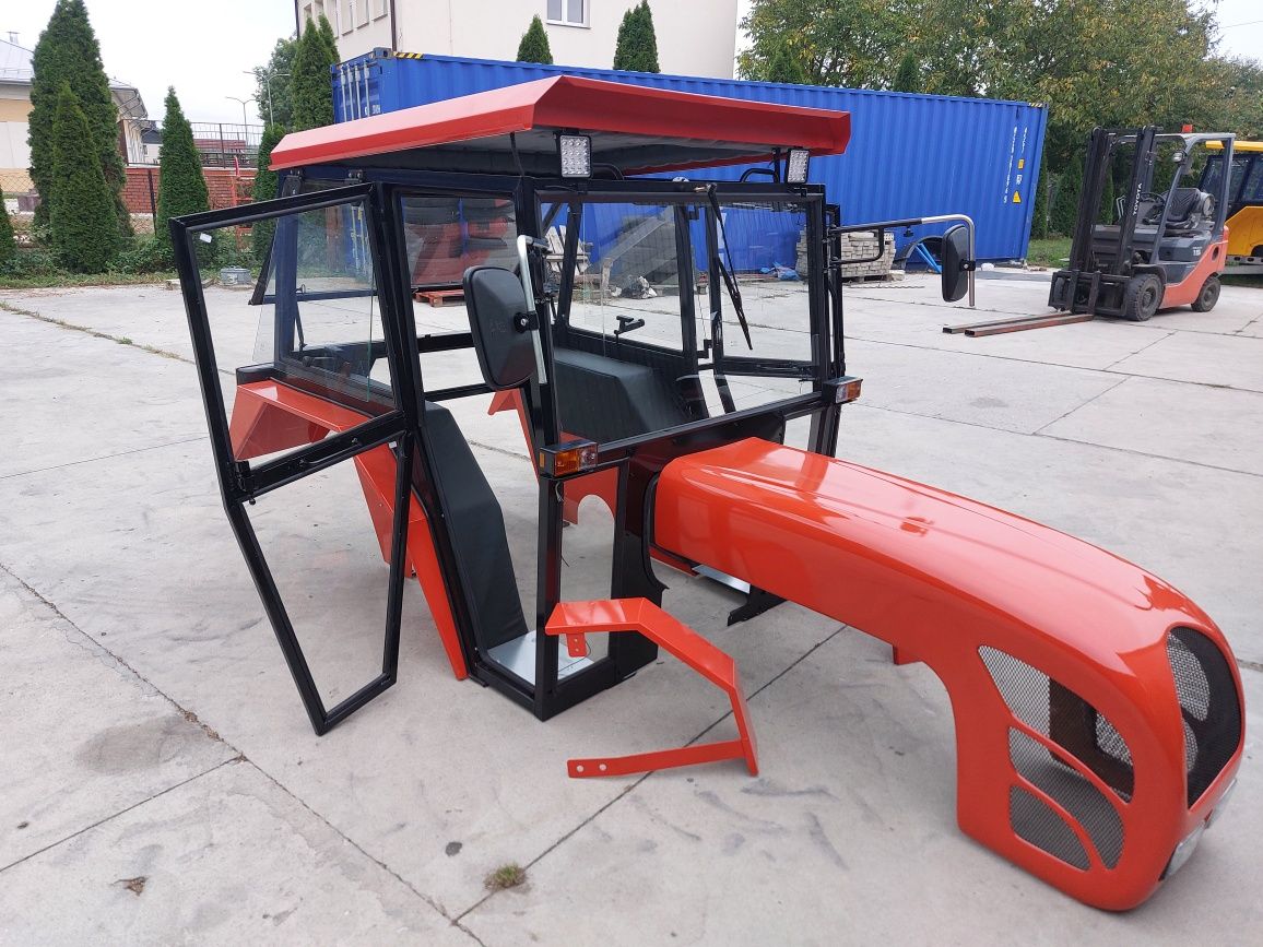 Kabina kabiny PREMIUM c330 c360 t25 mf bizon  Premium szeroka 140cm.