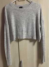 Sweter szary oversize/ Sinsay