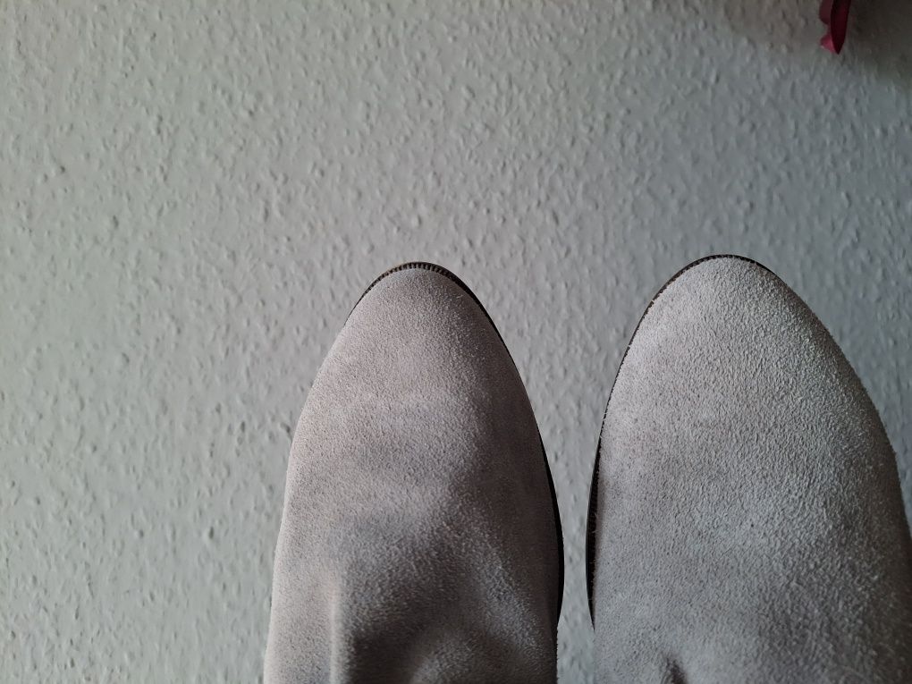 Catwalk  wiosenne botki zamszowe 41