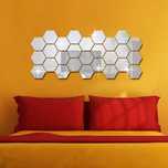 Lustro dekoracyjne Hexagon (12 elementów)
