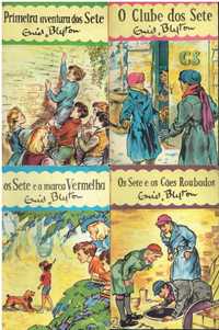 2565 Colecção Os Sete de Enid Blyton