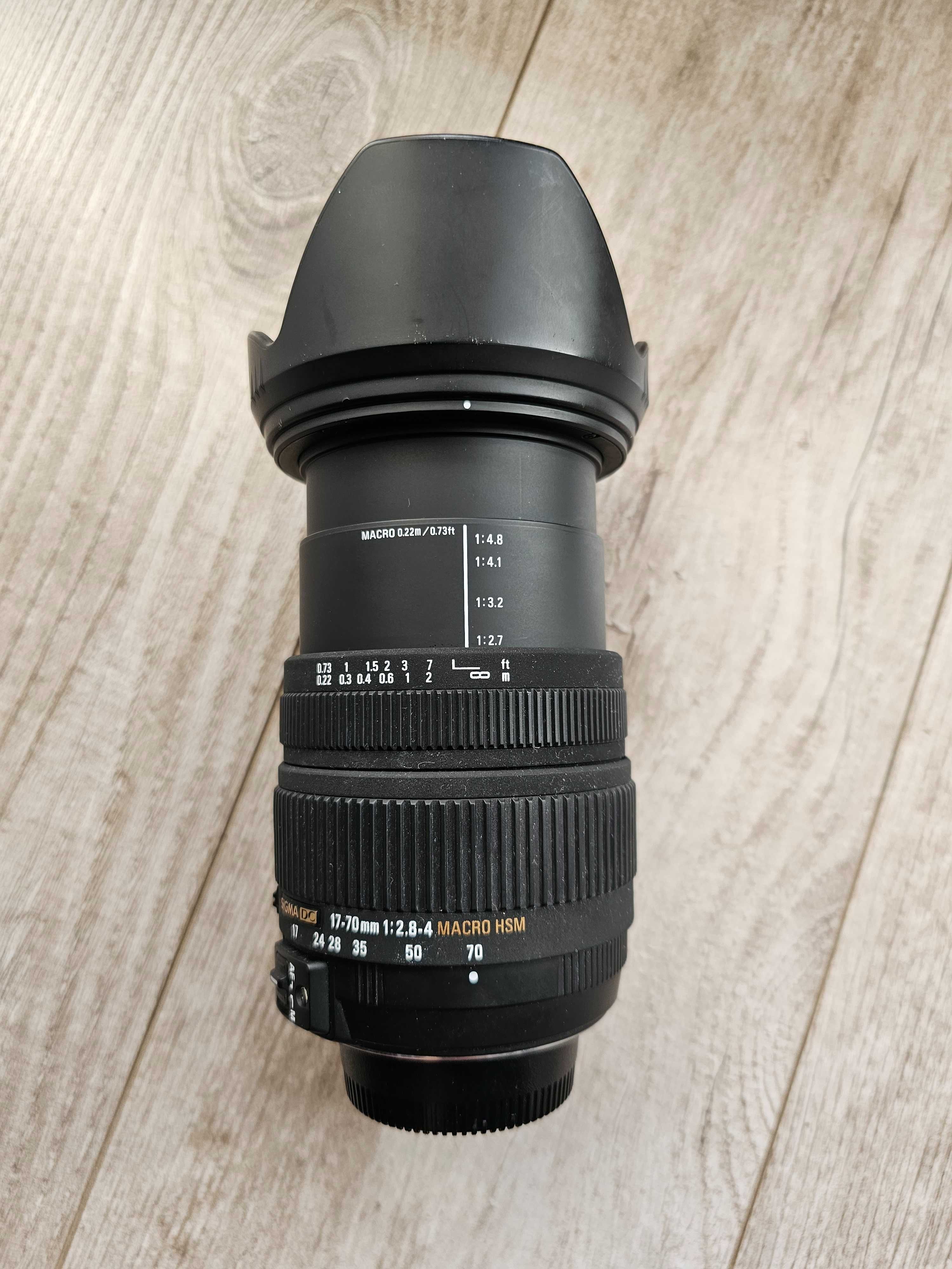 Obiektyw Sigma 17-70 mm F2.8-4 macro HSM OS Nikon