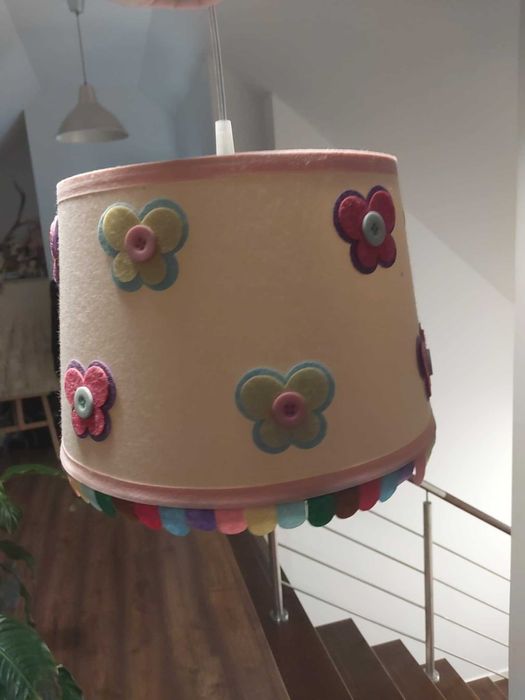 Lampa sufitowa do pokoju dziecęcego Light prestige butterfly.