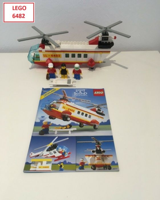 LEGO CITY Light & Sound (6 Sets): 6482; 6480; 6440; 6450; 6481; 6450