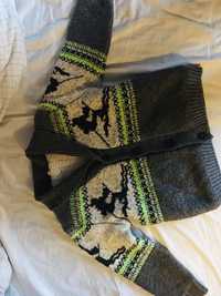 Bardzo gruby sweter ŚWIĘTA 3-4 lata