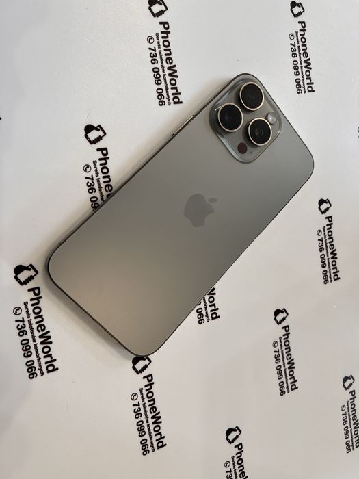 Zadbany iPhone 16 Pro Max 512GB 100% Natural Gwarancja PhoneWorld