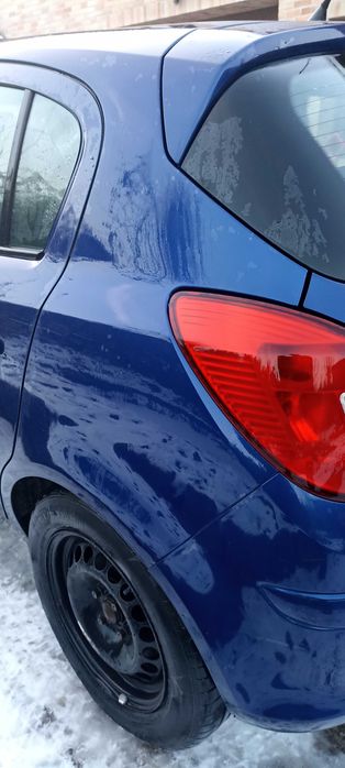 ćwiartka błotnik tył opel corsa d lak z21b