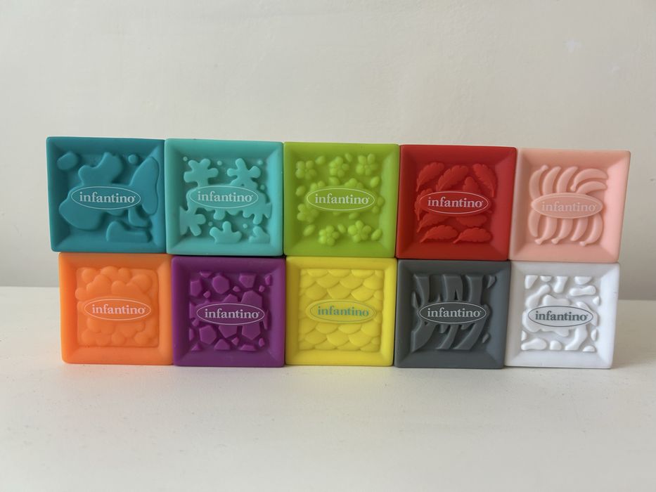 Розвиваючі силіконові кубики Infantino
