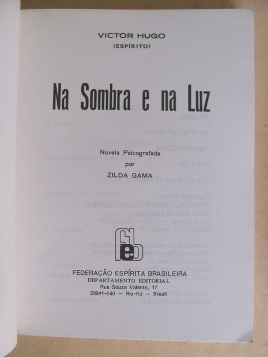 Obras de Espíritas de Zilda Gama