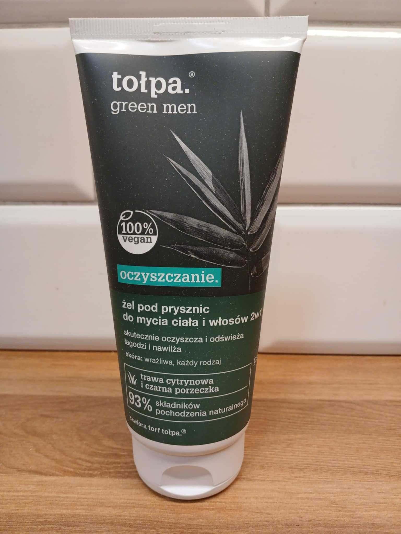 Zestaw prezentowy dla mężczyzn TOŁPA green men do twarzy