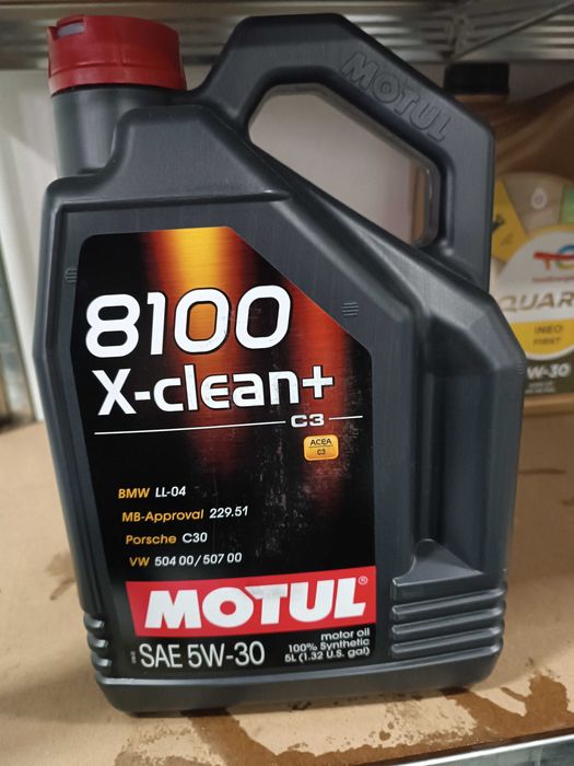 Масло Motul 8100 X-clean+5w30
