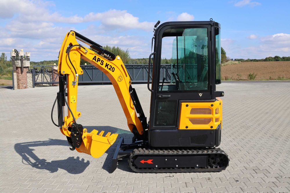 Mini koparka APS K20 z silnikiem Kubota 1750 kg • 2025 • NOWA