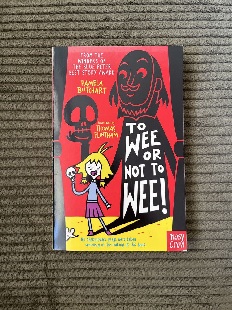 to wee or not to wee - pamela butchart - book for kids - ENG