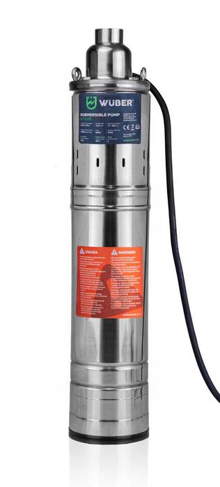 POMPA GŁĘBINOWA Śrubowa 550W DO WODY CZYSTEJ do studni 1500 L/h 1"