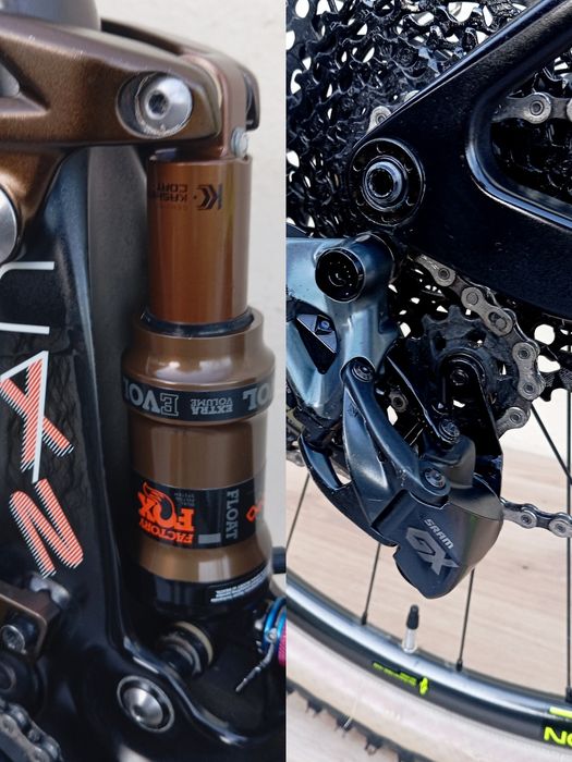 JF-Bikes Bicicletas Olympia F1XZ AXS GX12v Carbono Suspensão total L