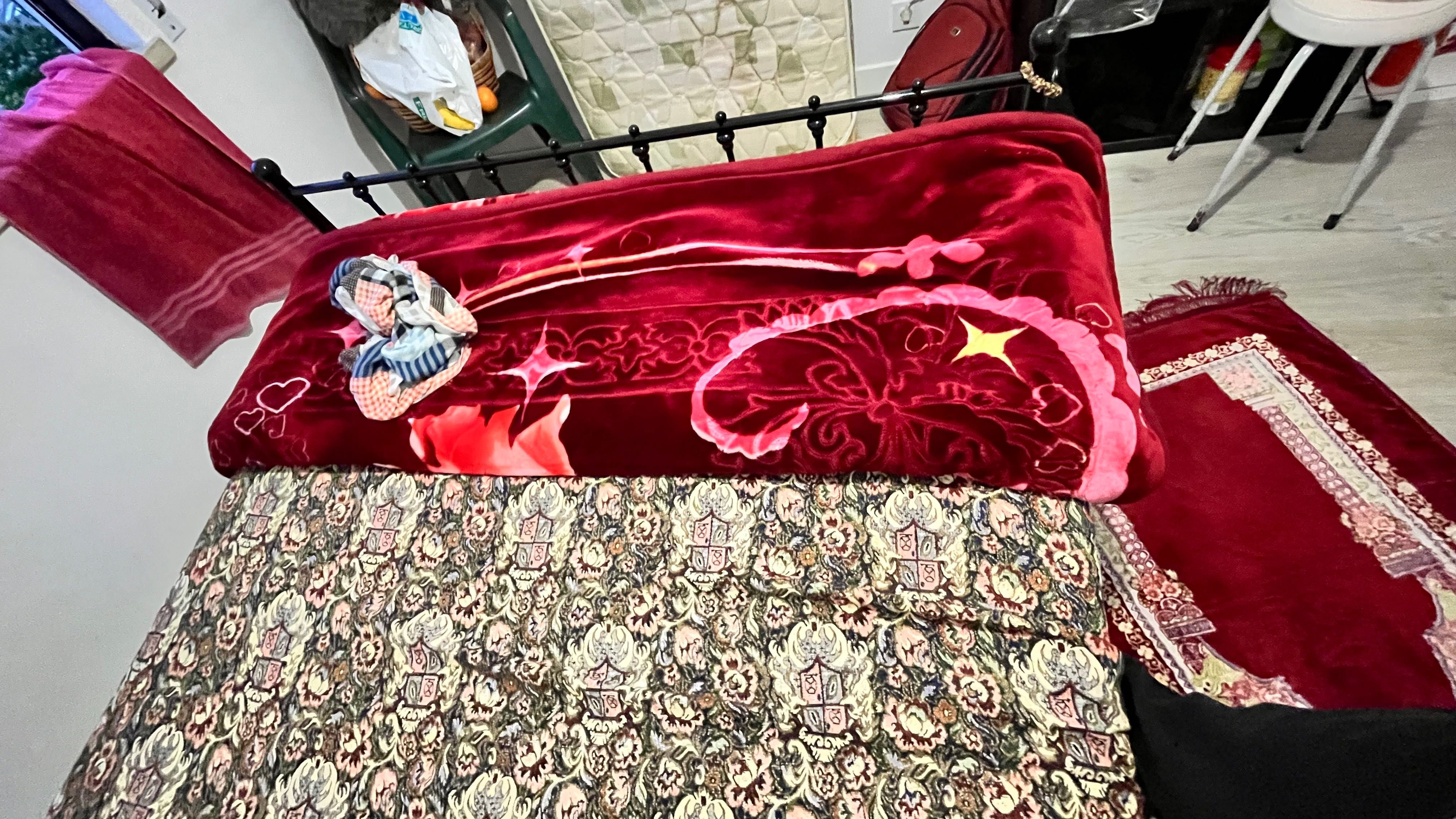 Double Bad with mattress