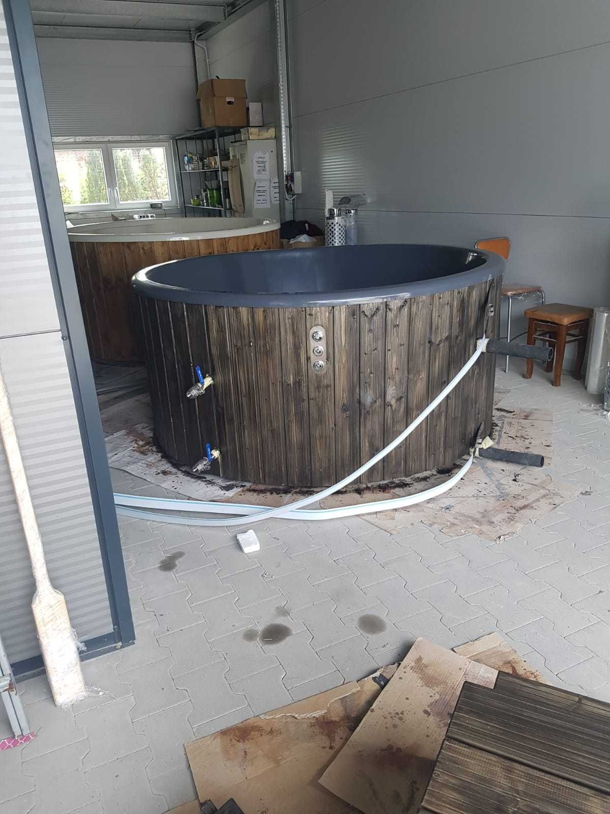 Balia Ogrodowa Bania Jacuzzi Hot Tub Gorąca Beczka Dostawa Cała Polska