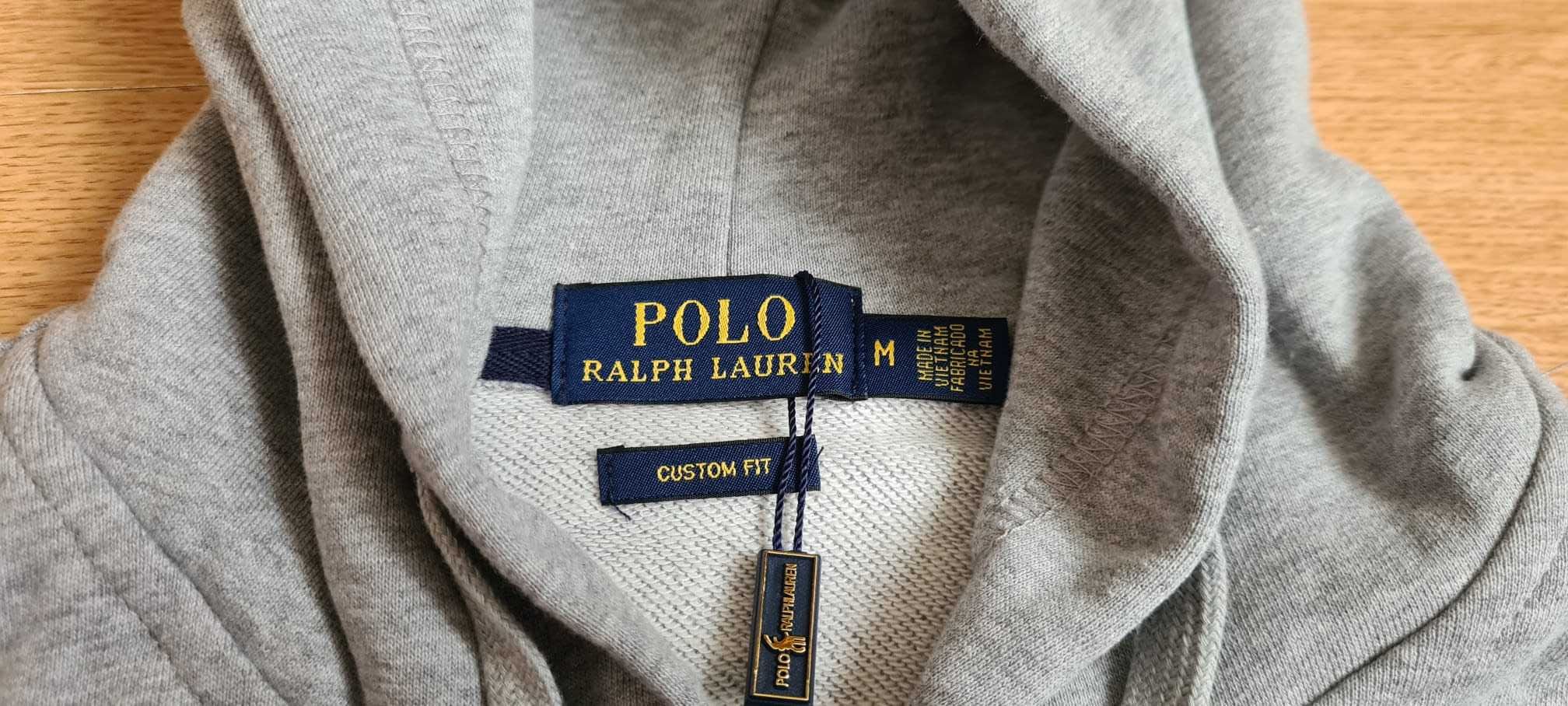 Hoodie com fecho Polo Ralph Lauren Cinzenta