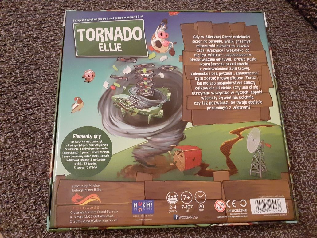 FoxGames, gra planszowa Tornado Ellie