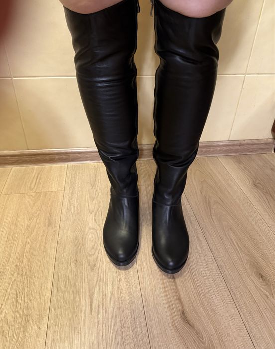 Жіночі сапоги ботфорти