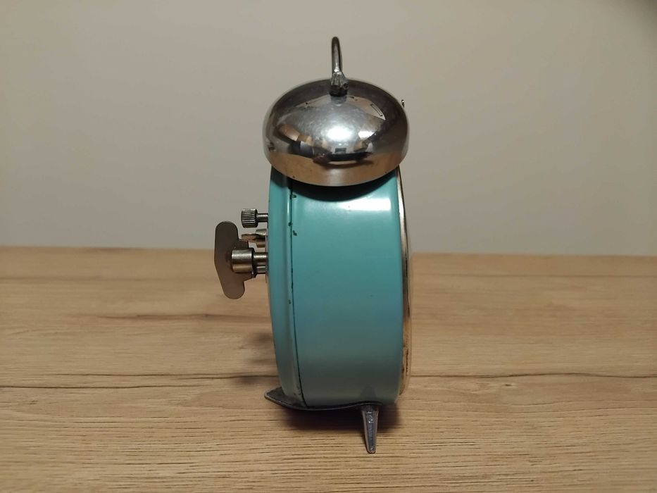 Poltik budzik polski zegar ponad 50 letni sprawny