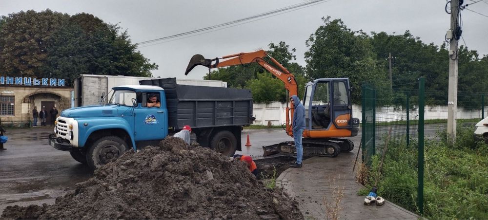 Послуги міні екскаватора Вінниця (Вінницька область)