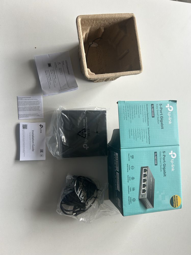 TP Link SG105E switch VLAN Suporte