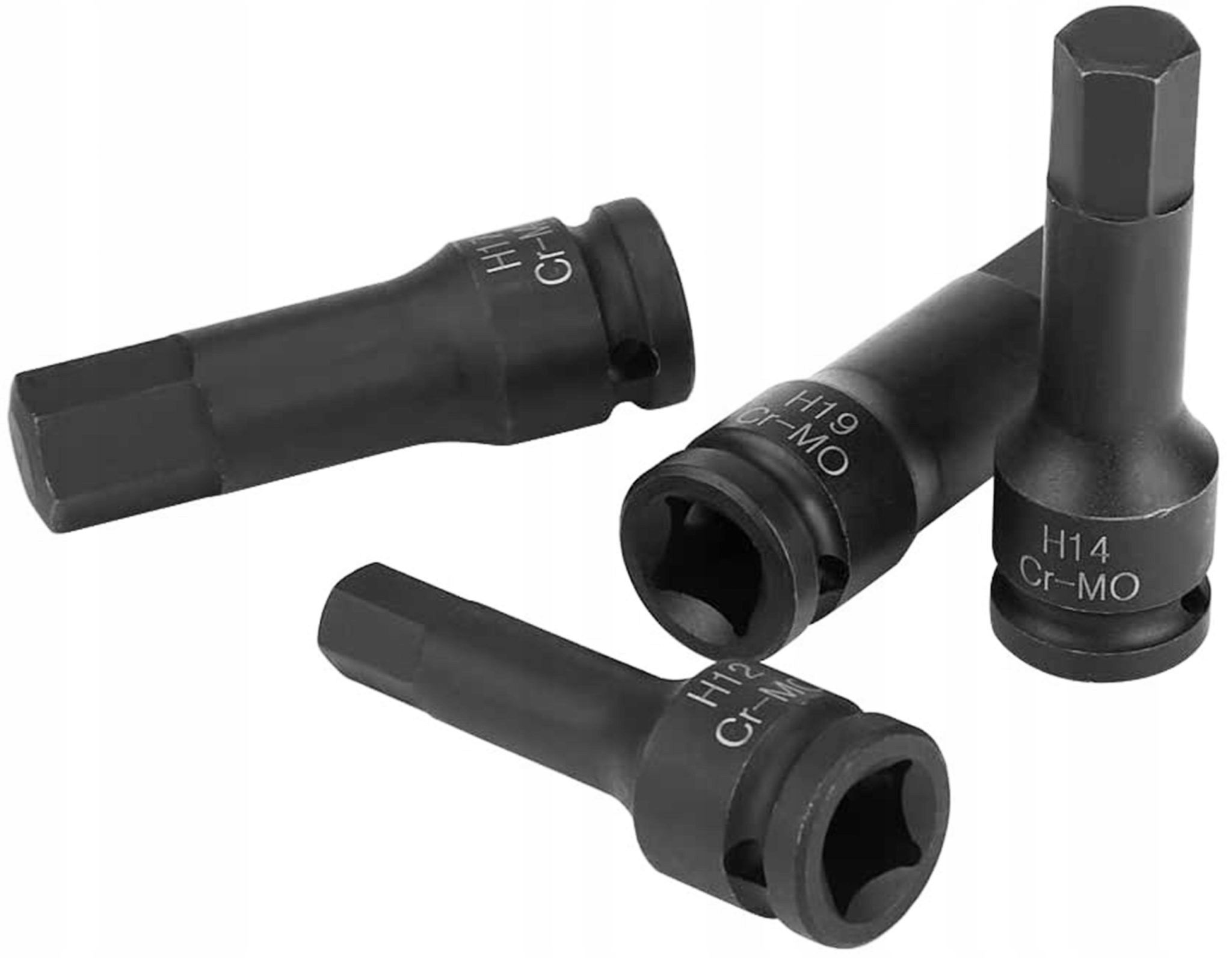 Klucze Udarowe Trzpieniowe Imbus Hex H5-H19 1/2''