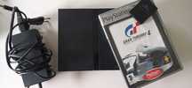 PlayStation 2 slim Gran Turismo 4 sprawna czyta szybko karta 8 mb