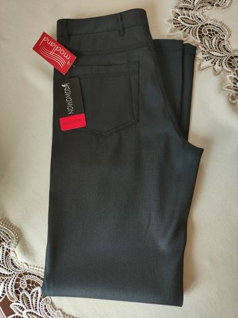 Nowe męskie spodnie garniturowe