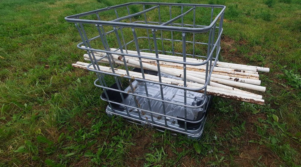 Slupki na ogrodzenie 2m wygrodzenia 6.5m
