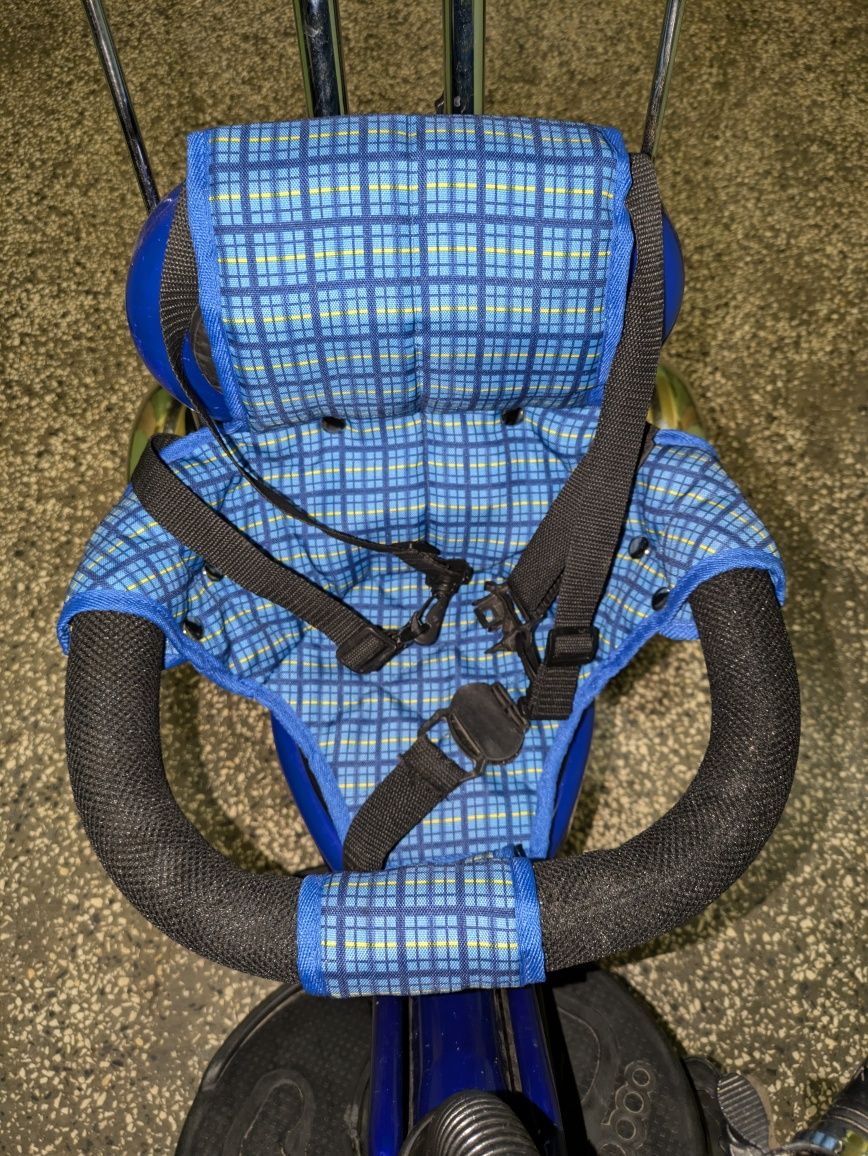 3 kołowy rowerek 3w1  z bagażnikiem odpinanym od 9m do ok 3/4l Zadbany