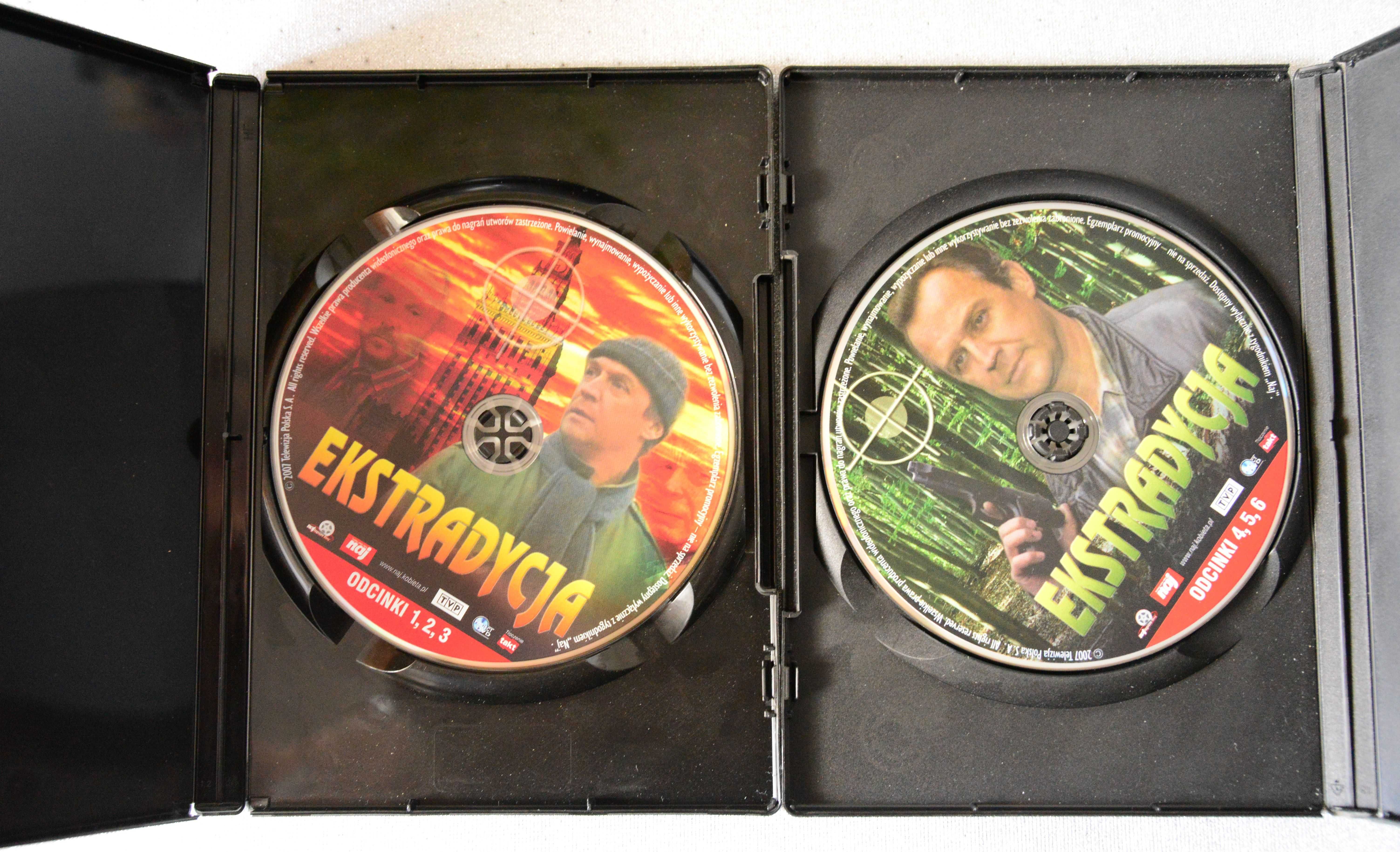 Serial na 2 płytach DVD – EKSTRADYCJA 1 (6 odcinków)