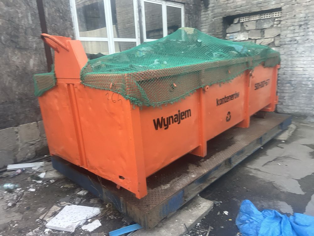 Wynajem kontenerów, wywóz odpadów i gruzu
