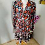 Vintage Boho sukienka babydroll 38 40