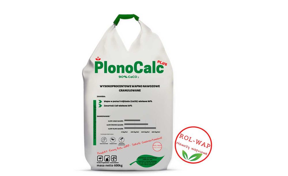 Wapno Granulowane Magnezowe Kredowe Węglanowe Kreda PRODUCENT