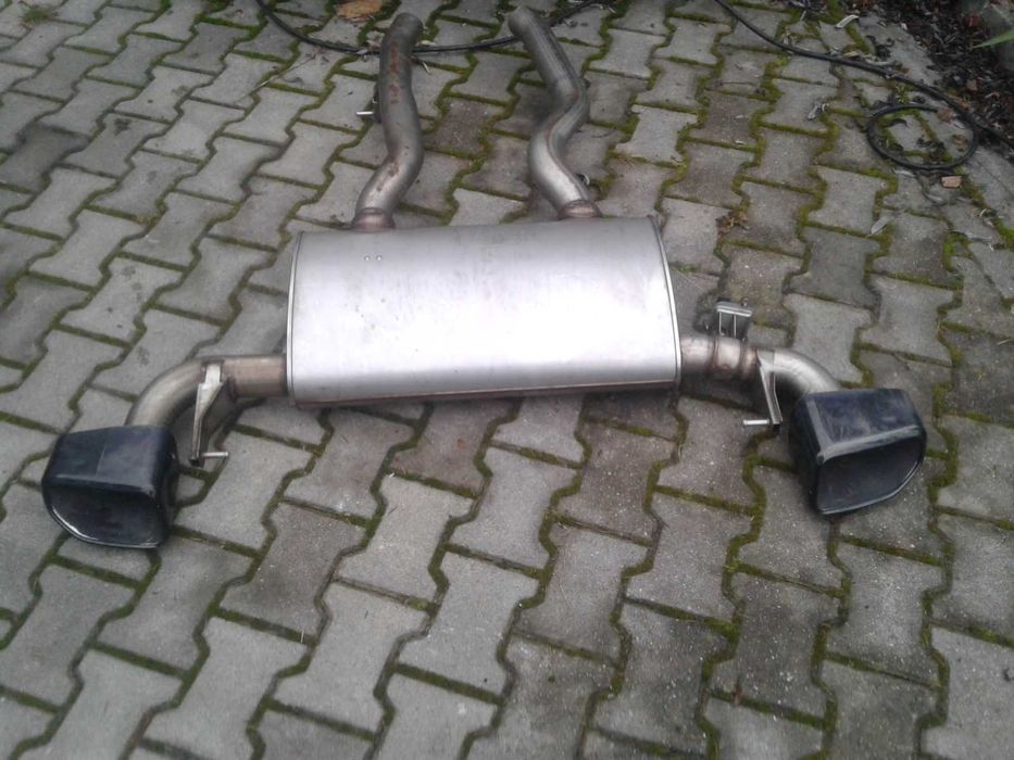 Nowy Wydech BMW X3 G01 X4 G02 M-Pakiet Przepustnica Czarne Końcówki