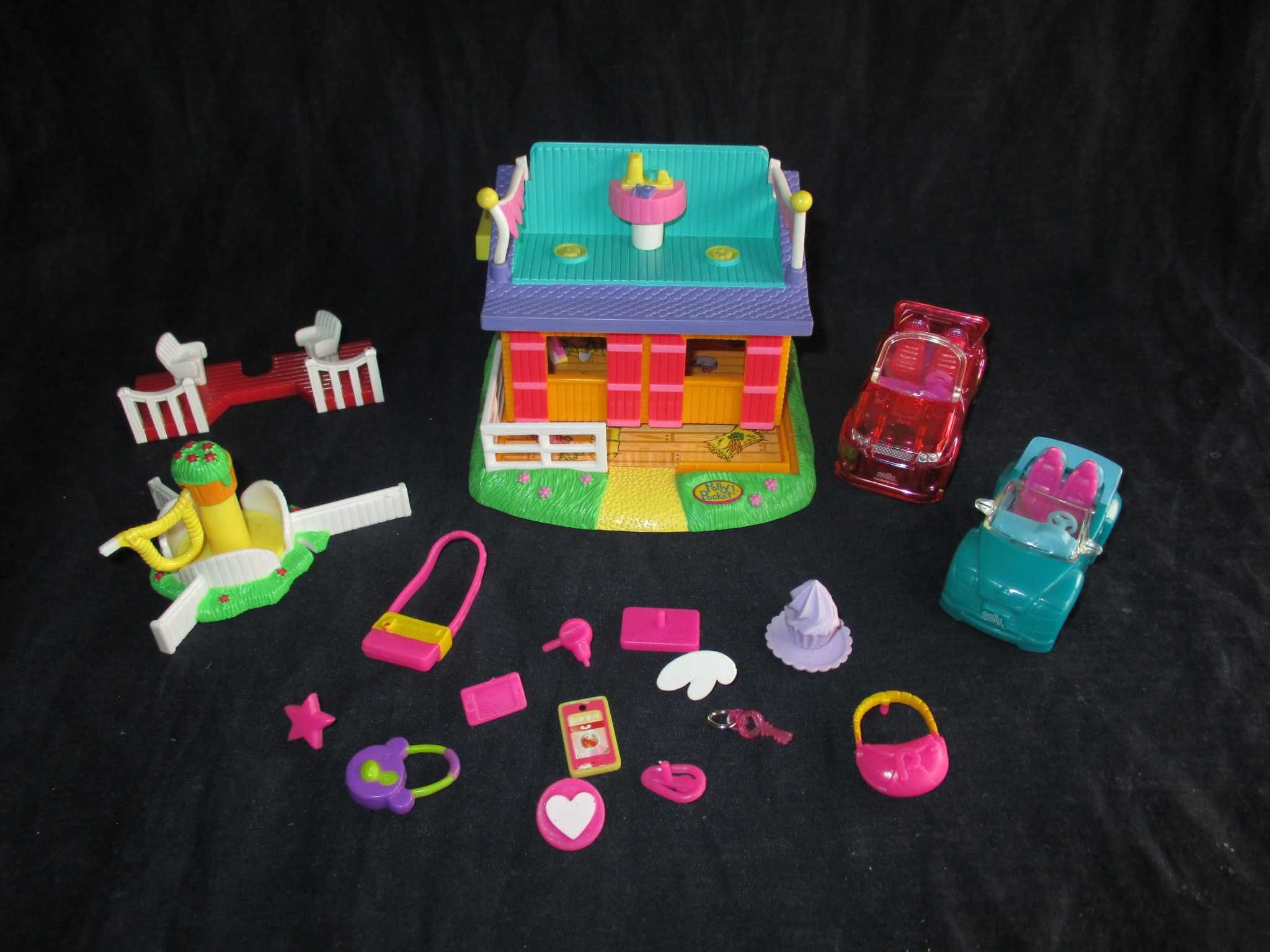 Casa Polly Pocket Pony Ride Carros e acessórios