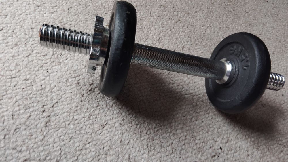 Sztanga 3 kg z możliwością zmiany wagi