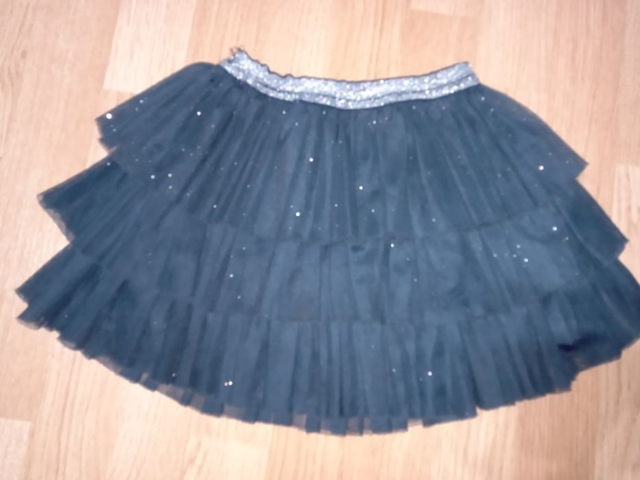 Granatowa spódnica z brokatem Cool Club 98