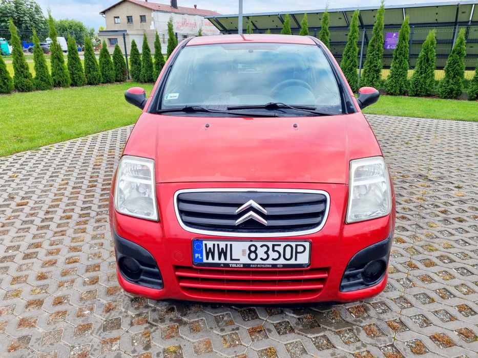 CITROEN C2 1.1 2009 LIFT 179t km - Zadbany, Zarejestrowany, Bez Rdzy !