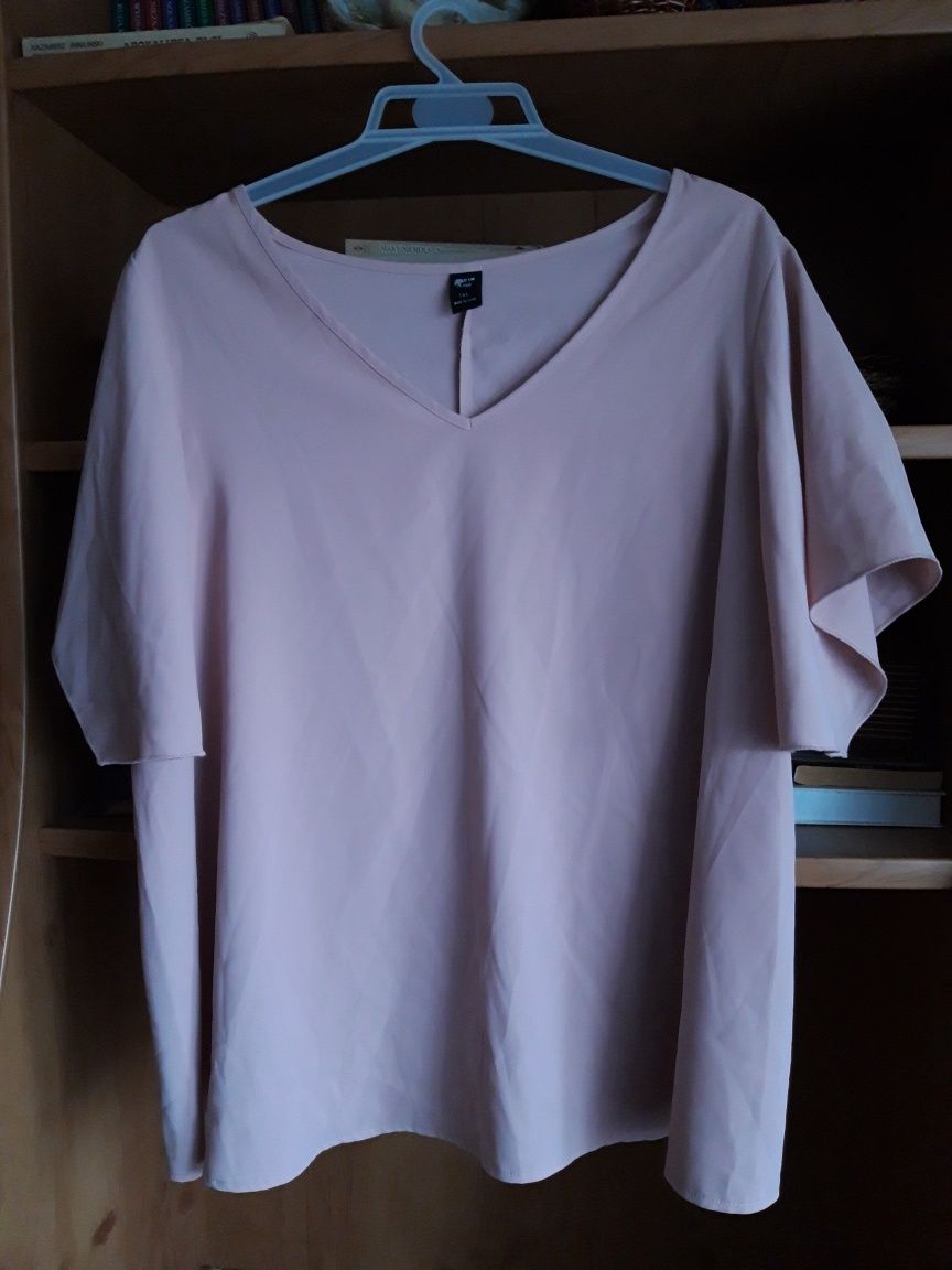 Elegancka bluzka szerokie rekawy plus size rozmiar 46/48/50 XL  Shein