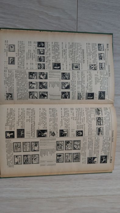 Niemiecki katalog znaczków 1941 r Gebrüder Senf Grossdeutschland