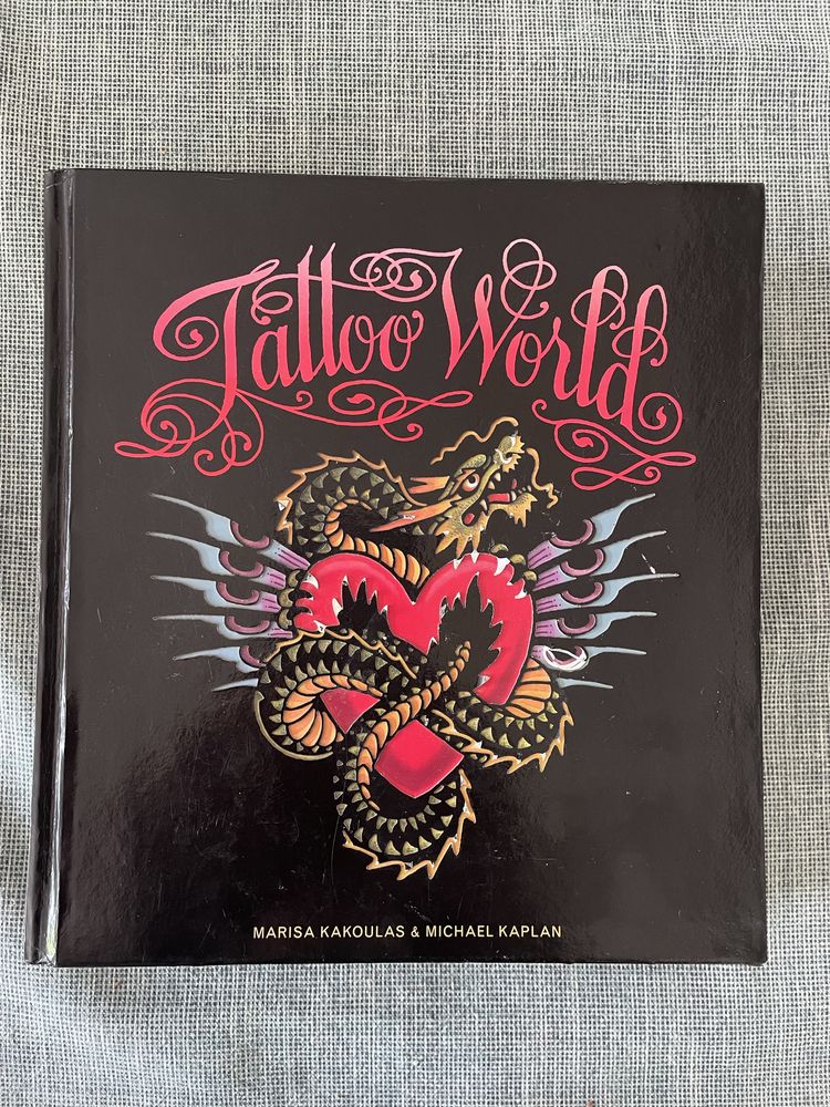 Livro Capa Dura Tattoo World
