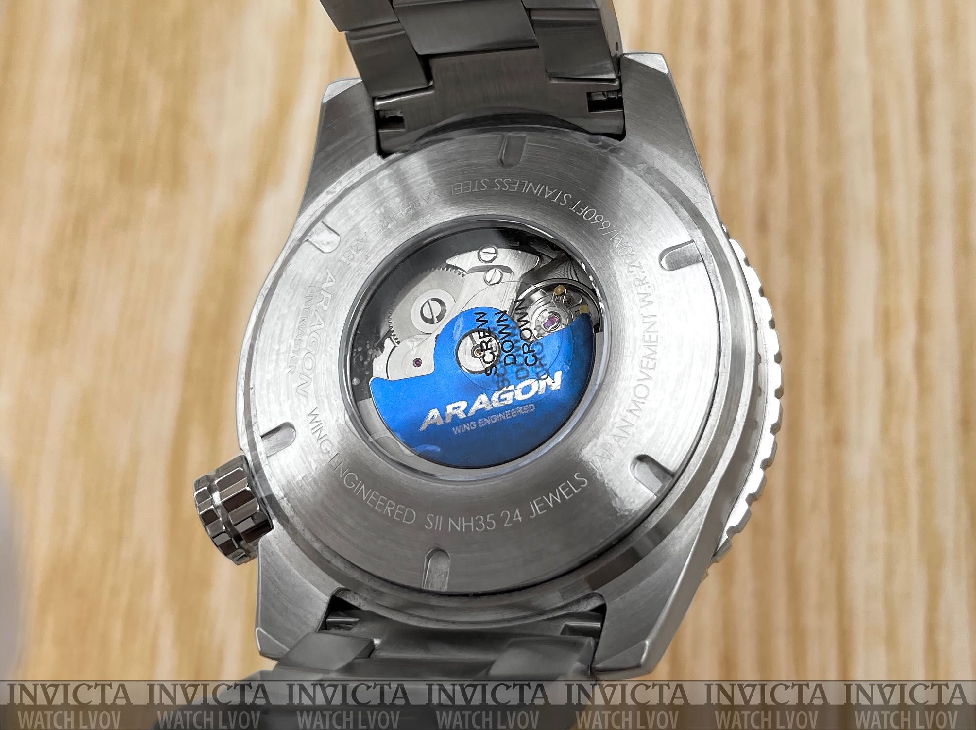 Часы ARAGON Divemaster 4 A481BLK EVO 48 mm CERAMIC SAPPHIRE Automatic