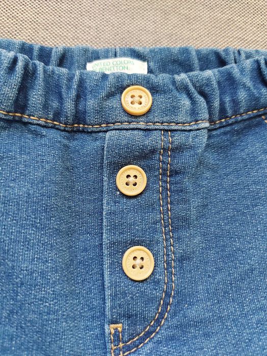 Spodenki niemowlęce jeansy