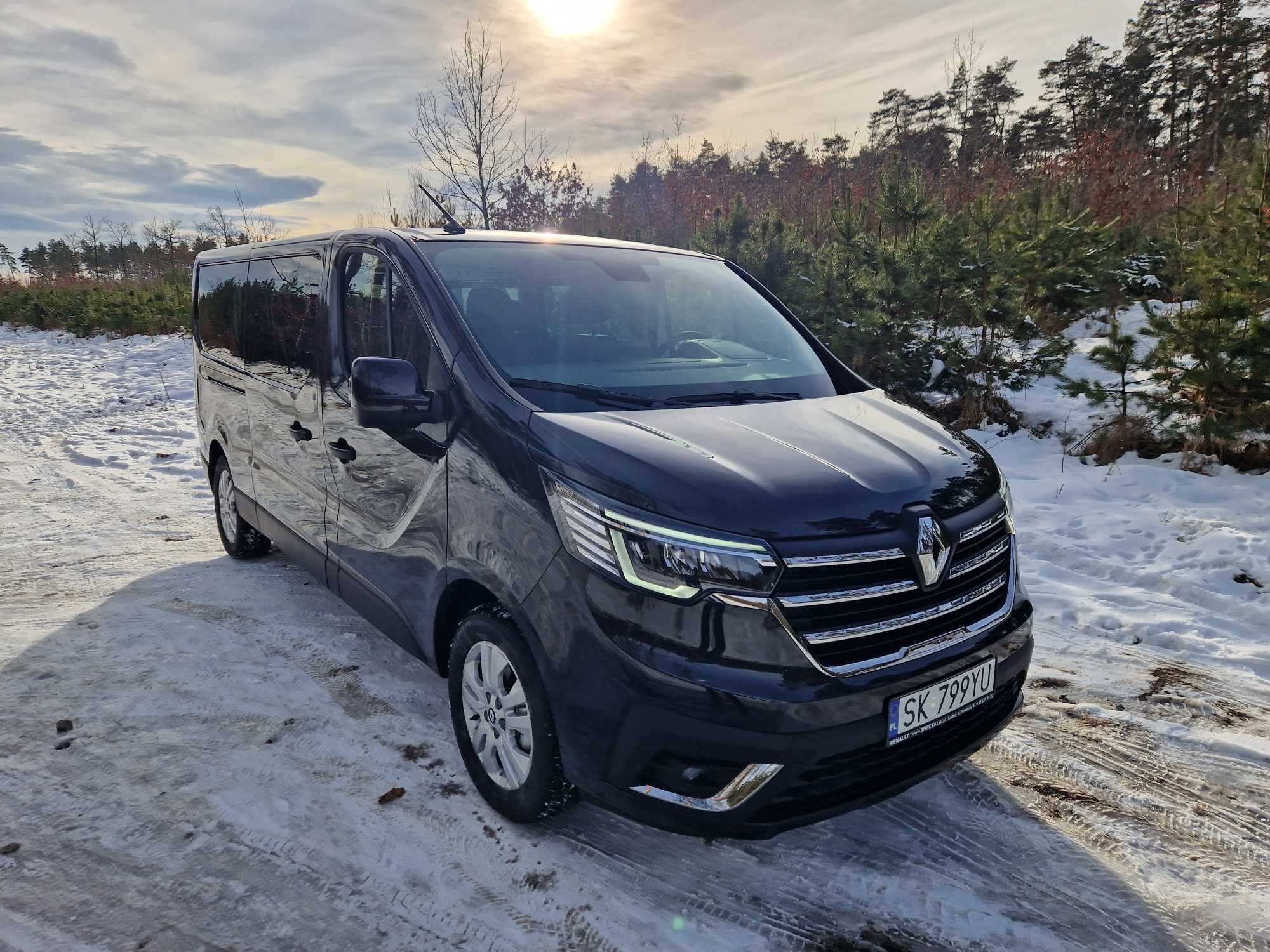 BUS Renault Trafic LONG 9os, 170KM, automat. WYNAJEM