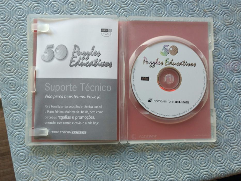 DVD 50 Puzzles Educativos