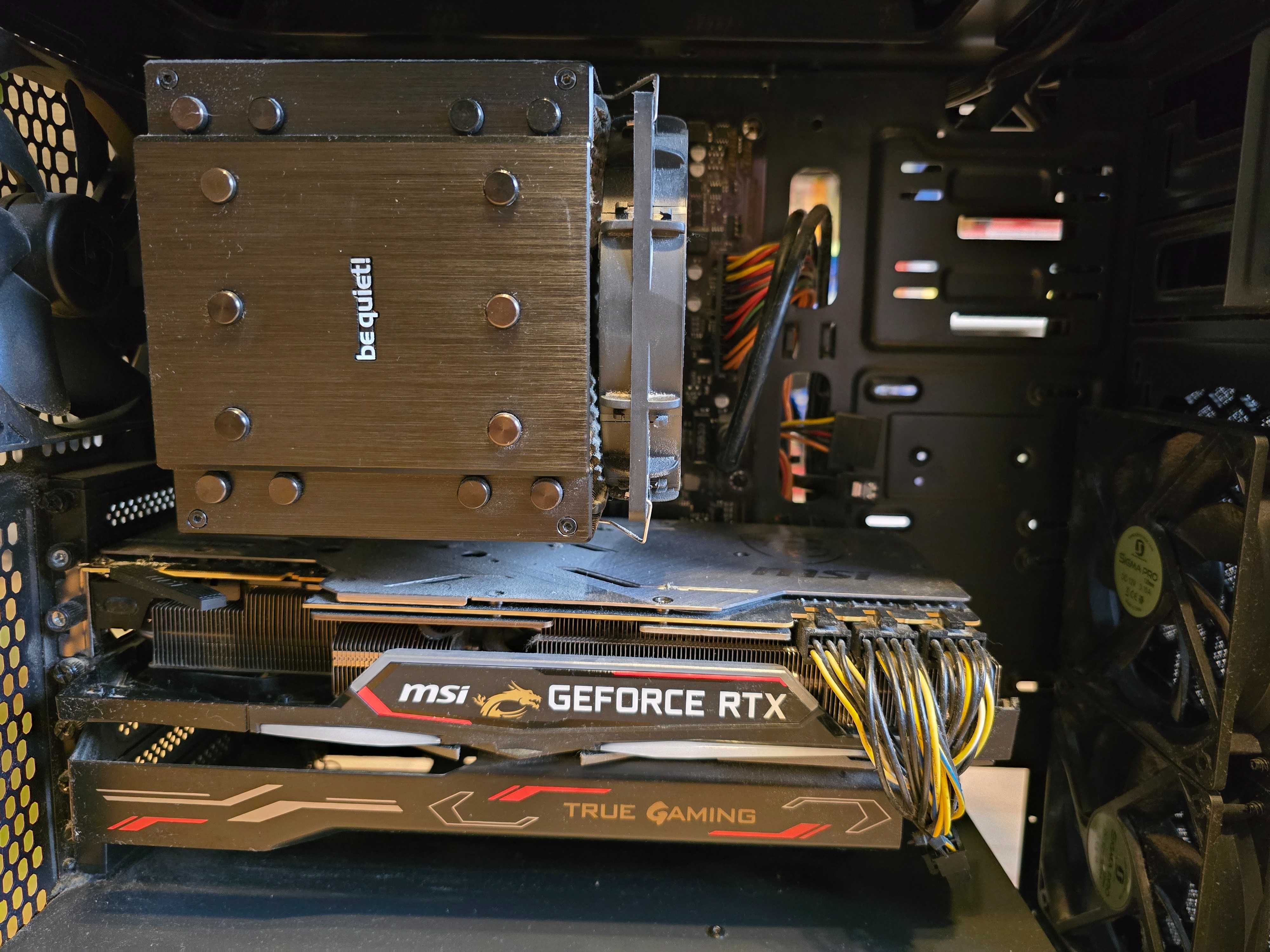 Komputer Stacjonarny dla Graczy I7-7700K 16GB RAM Grafika 2080 Ti 11GB